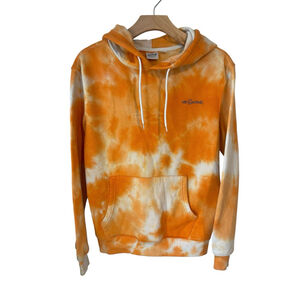 The Simpsons Bart Skate Orange Tie Dye Hoodie XS M